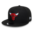 Chicago Bulls NBA Black 9FIFTY Snapback Adjustable Cap-kentox