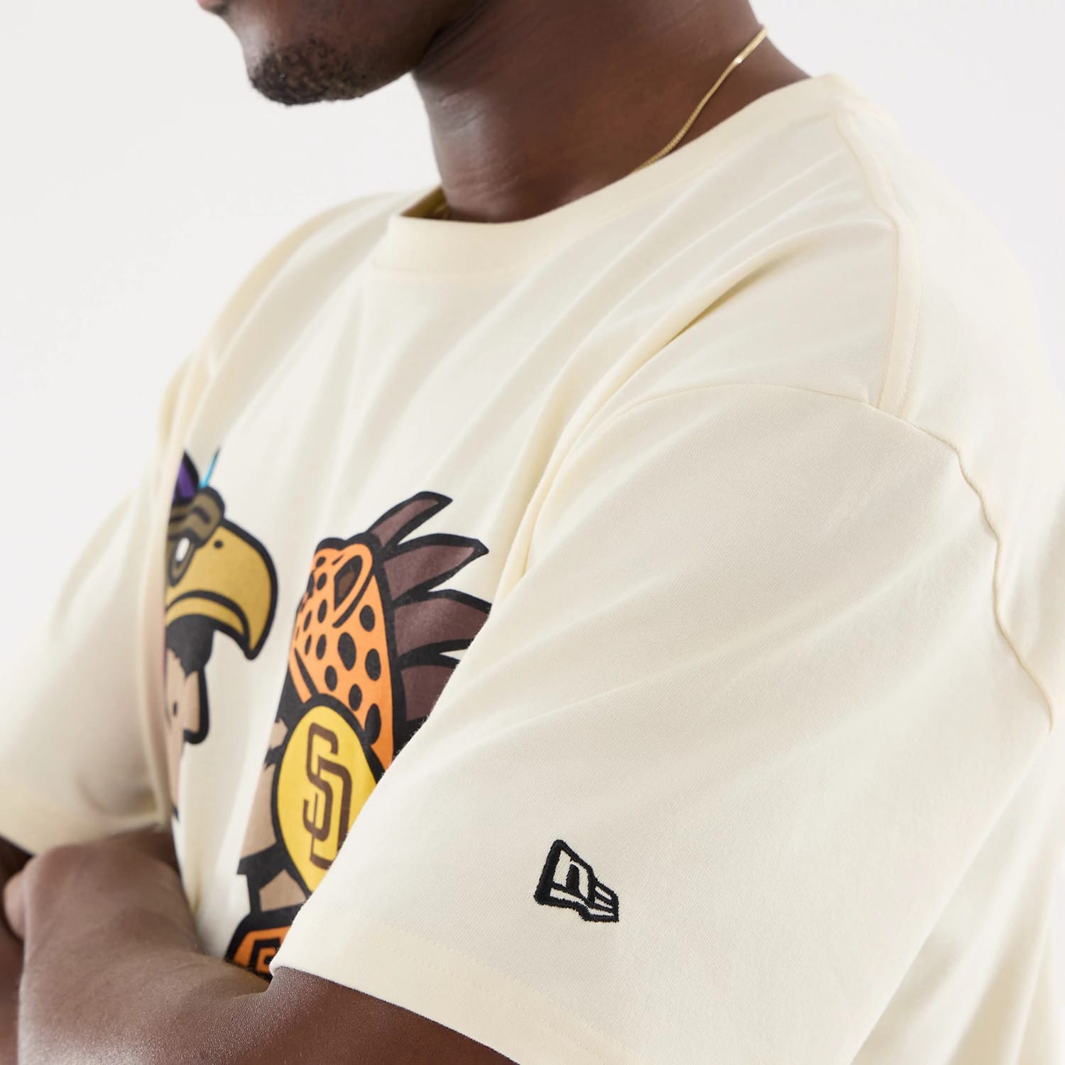 Dueling Logo MLB Mexico City Series 2026 Cream T-Shirt-kentox