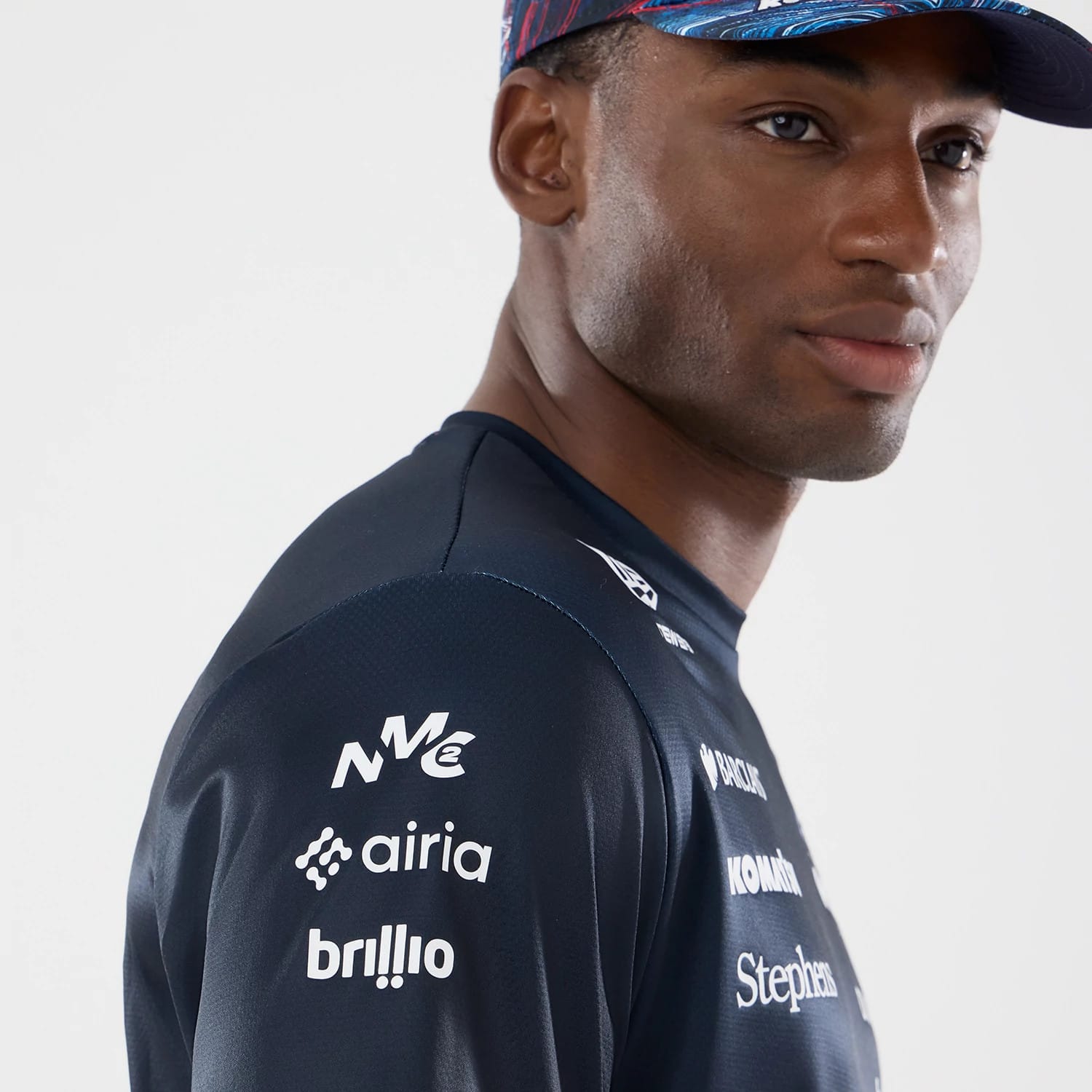 Williams GB Race Special Tech Navy T-Shirt-kentox