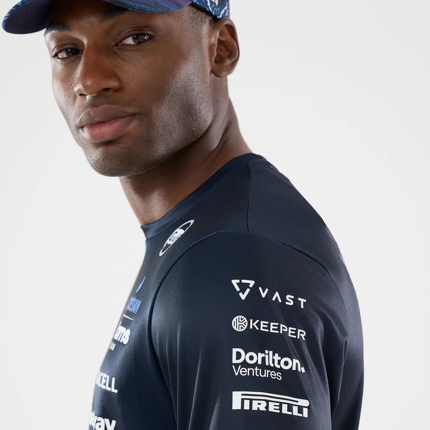 Williams GB Race Special Tech Navy T-Shirt-kentox