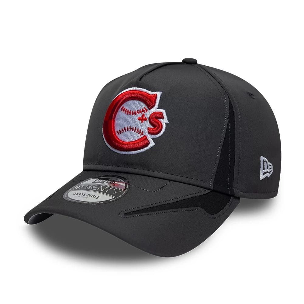Vancouver Canadians MiLB Panel Charcoal 9TWENTY A-Frame Adjustable Cap-kentox