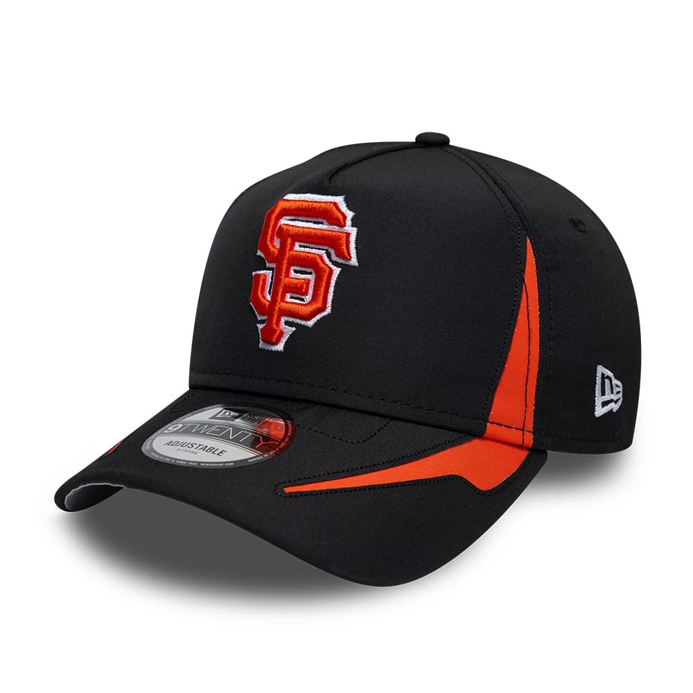 San Francisco Giants MLB Panel Black 9TWENTY A-Frame Adjustable Cap-kentox