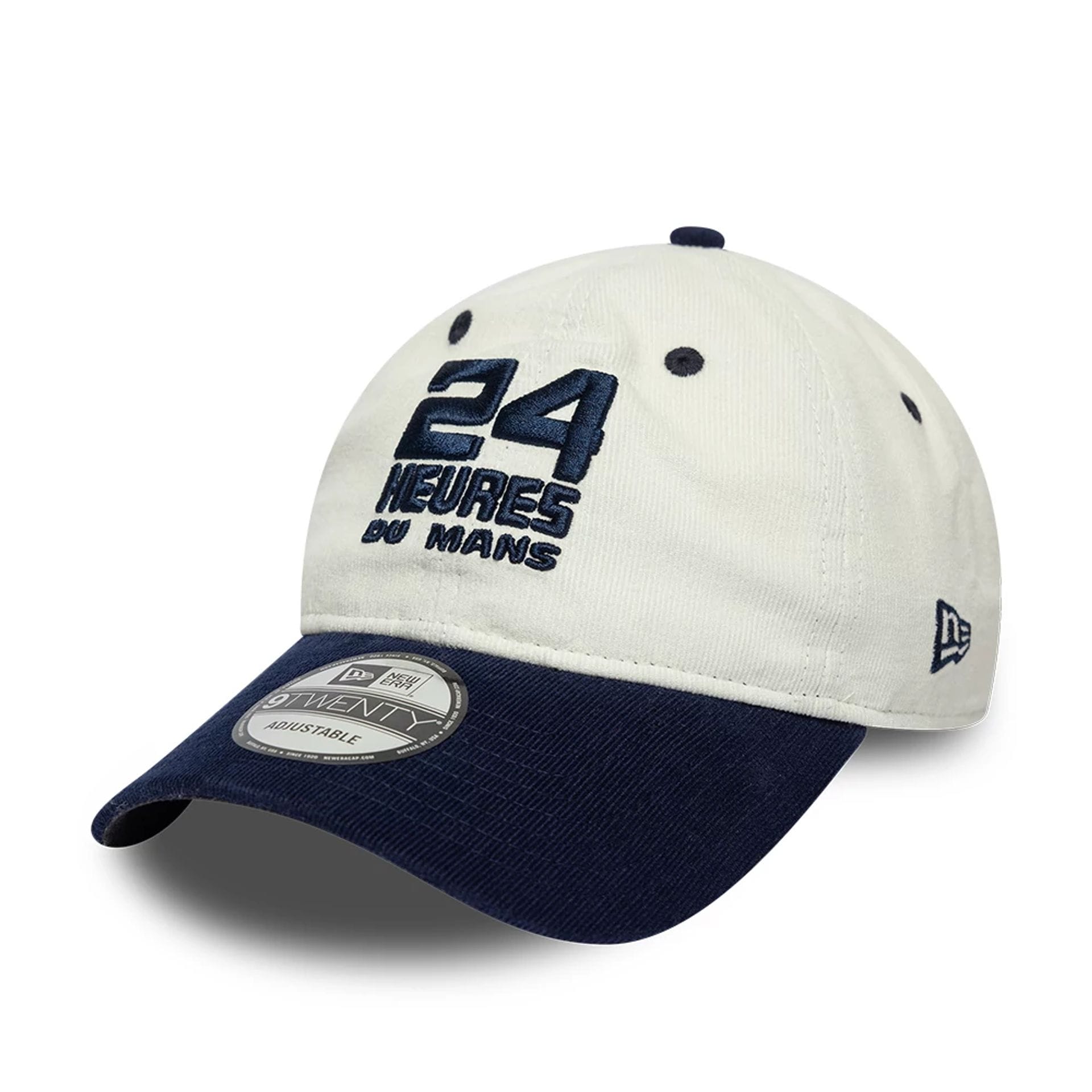 24HR Le Mans Contrast Cord Cream 9TWENTY Adjustable Cap-kentox
