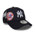 New York Yankees MLB Patch Navy 9FORTY A-Frame Trucker Adjustable Cap-kentox