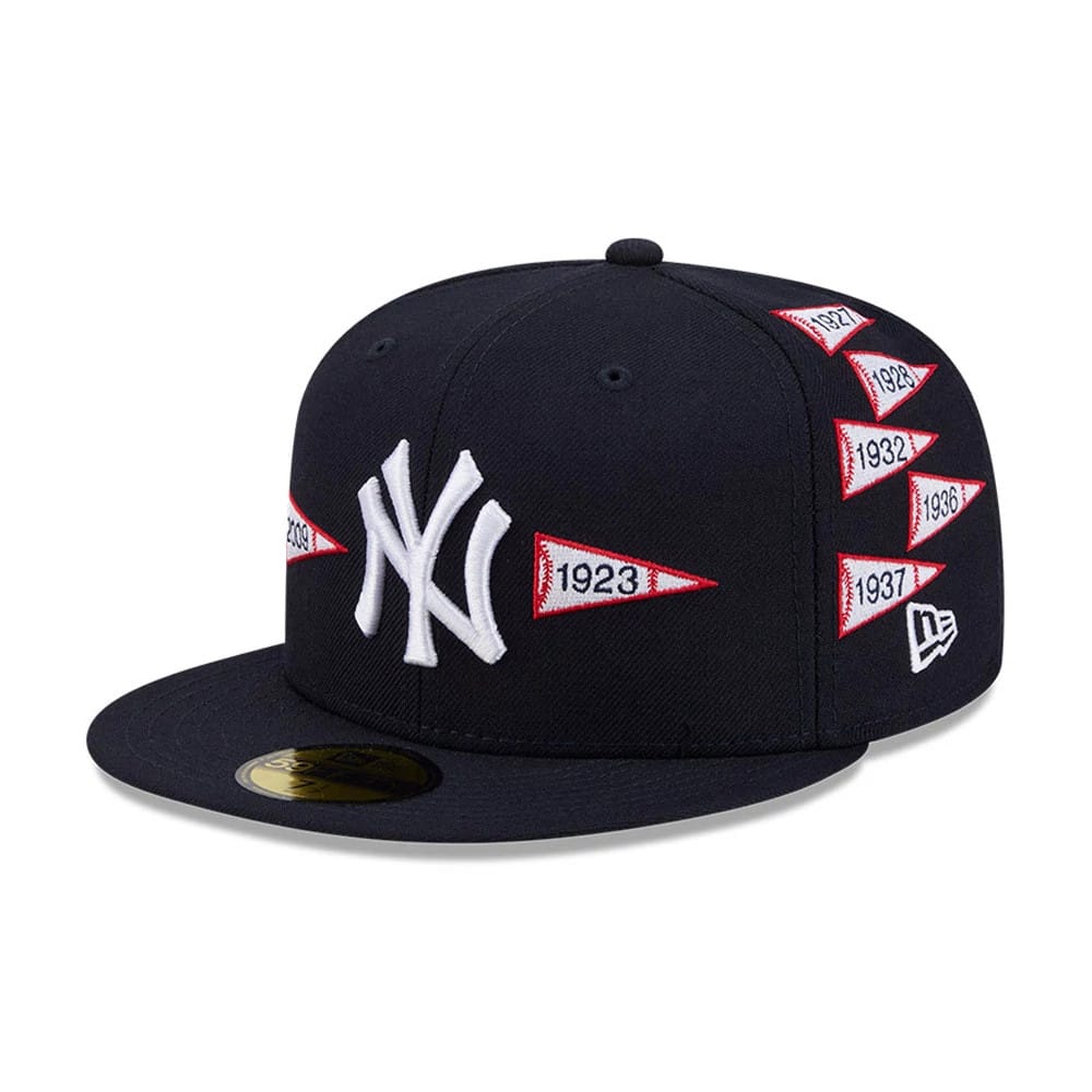 New York Yankees MLB X Spike Lee Flags Navy 59FIFTY Fitted Cap-kentox