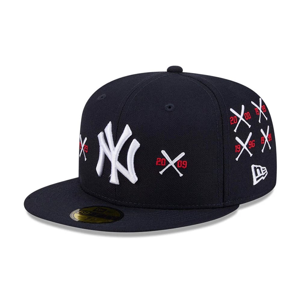 Yankees MLB X Spike Lee Crossed Bats Navy 59FIFTY Fitted Cap-kentox