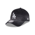 Dodgers MLB Washed Denim Black 9FORTY A-Frame Unstructured Adjustable Cap-kentox