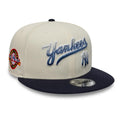 Yankees MLB Ombre Script Light Beige 9FIFTY Snapback Adjustable Cap-kentox