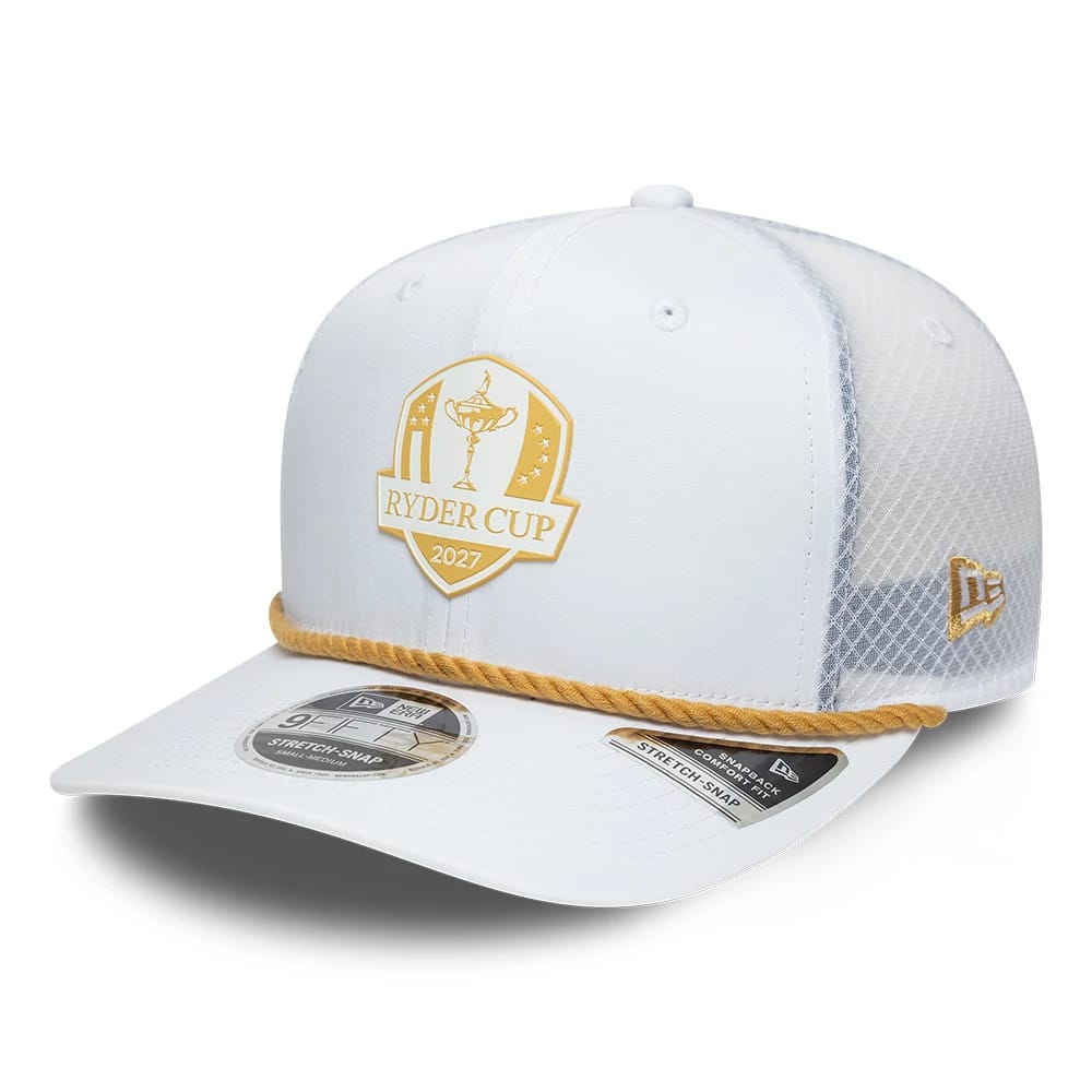 Ryder Cup Europe 2027 Dare To Dream White 9FIFTY Stretch Snap Adjustable Cap-kentox
