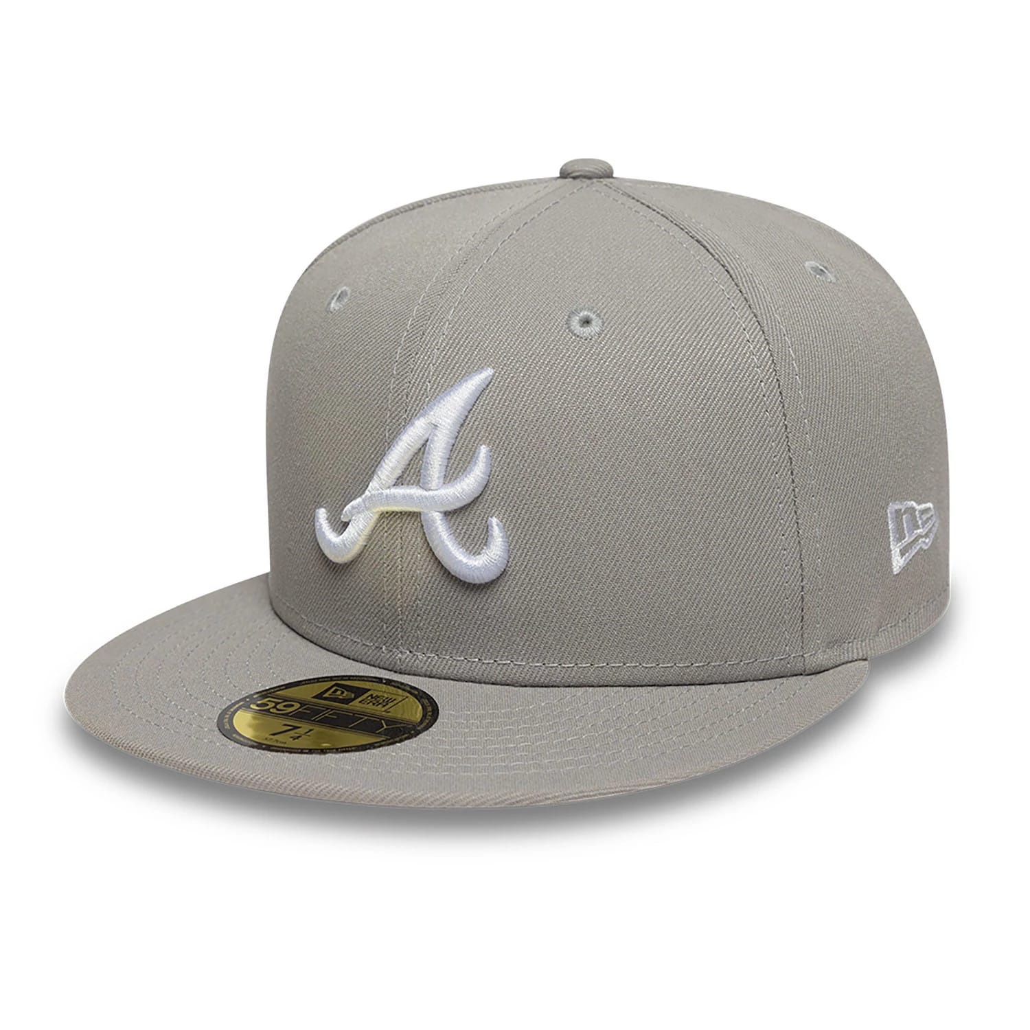 Atlanta Braves Essential Pack Grey 59FIFTY Fitted Cap-kentox