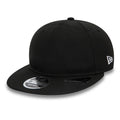 Blank New Era Black Retro Crown 9FIFTY Snapback Cap-kentox