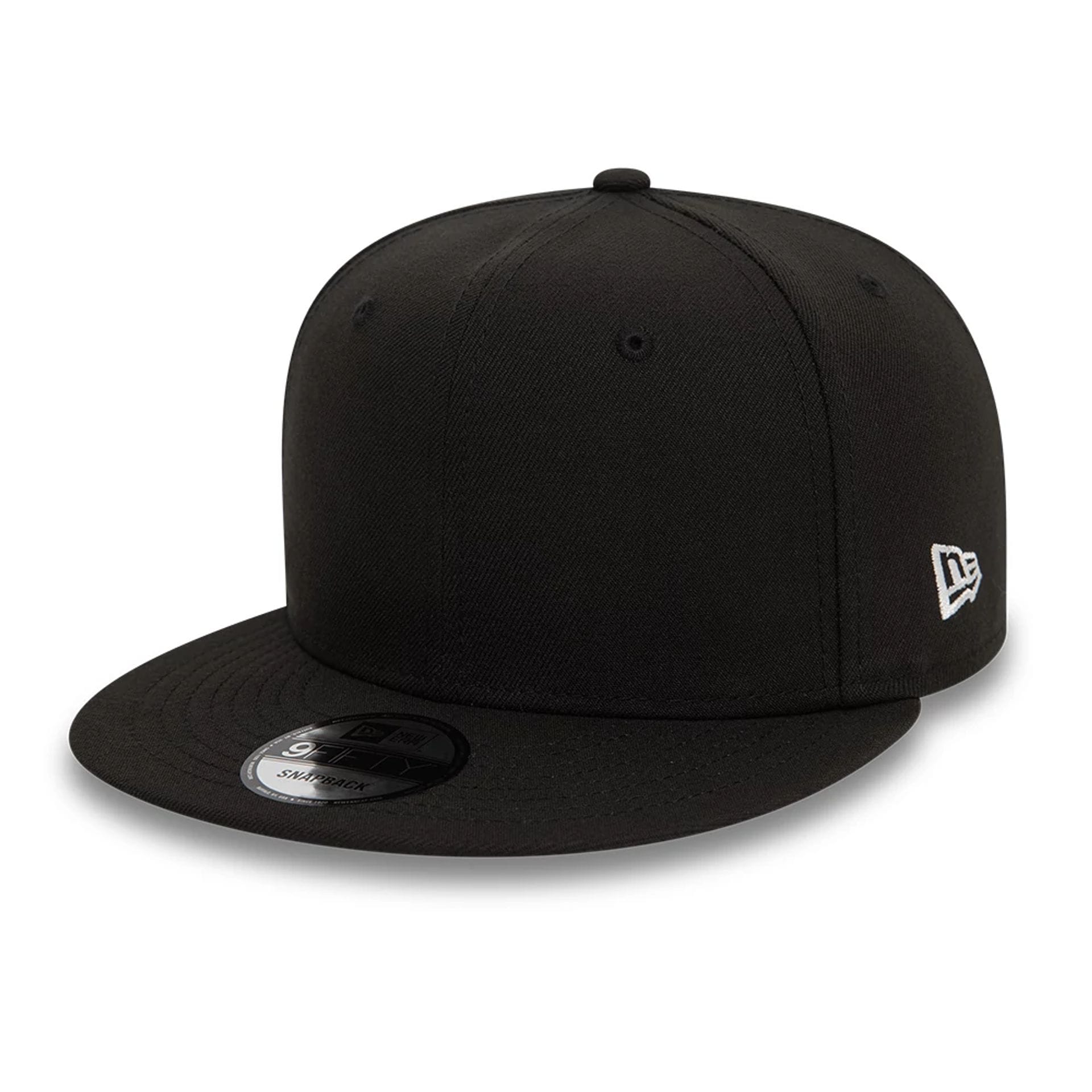 New Era Essential Black 9FIFTY Snapback Cap-kentox