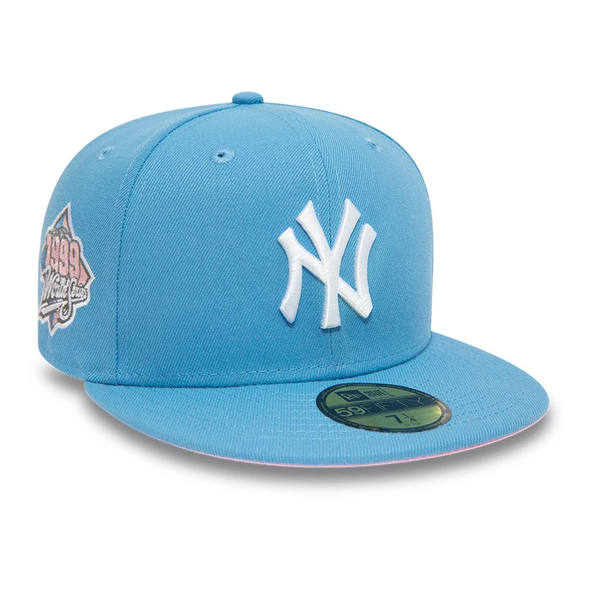 New York Yankees Pastel Blue 59FIFTY Fitted Cap-kentox