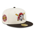 Pittsburgh Pirates Chrome White 59FIFTY Fitted Cap-kentox