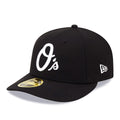 Baltimore Orioles MLB Black Low Profile 59FIFTY Fitted Cap-kentox