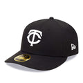 Minnesota Twins MLB Black Low Profile 59FIFTY Fitted Cap-kentox