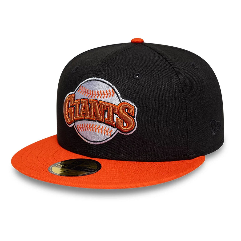 San Francisco Giants MLB Cooperstown Black 59FIFTY Fitted Cap-kentox