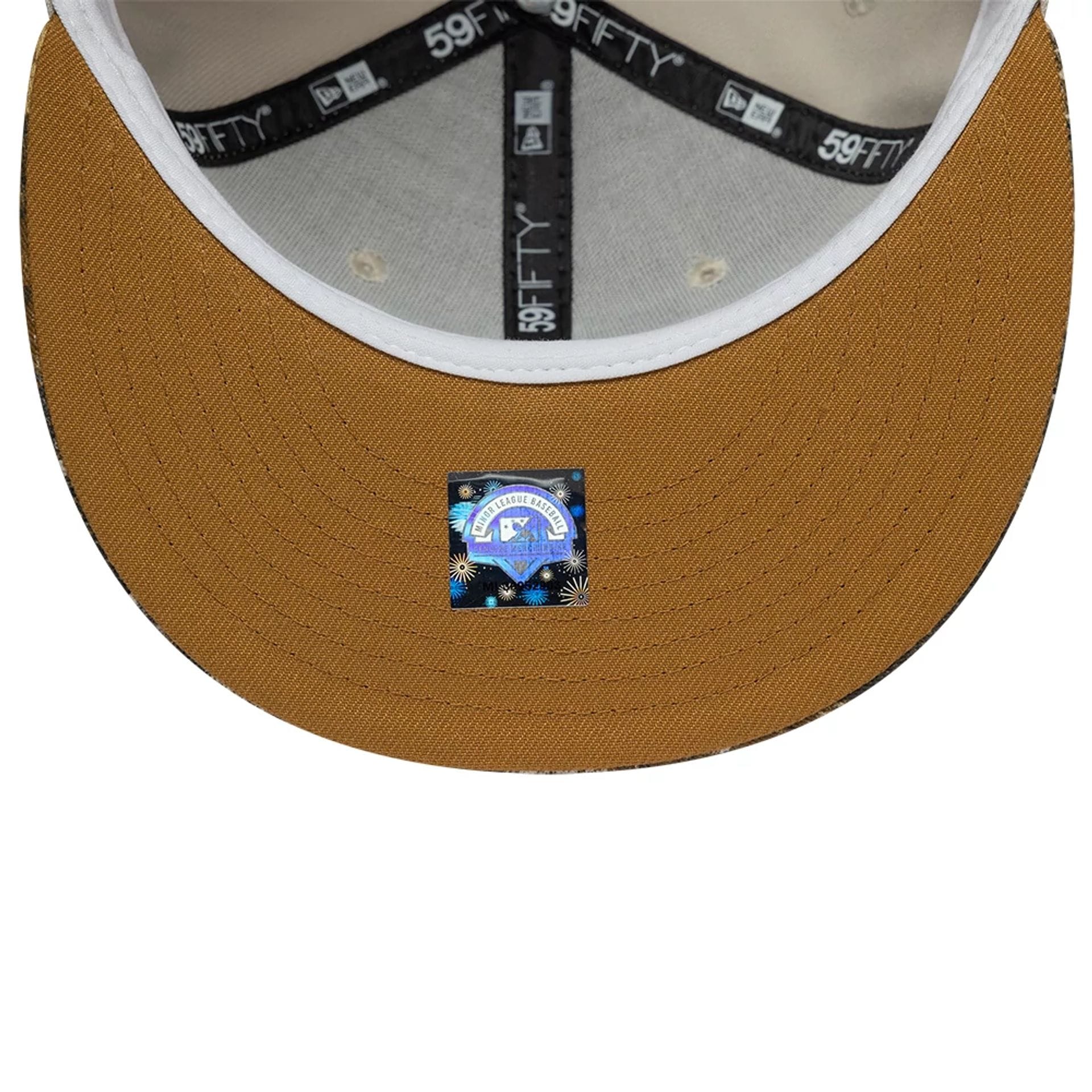Gwinnett Stripers MiLB Hometown Beige 59FIFTY Fitted Cap-kentox
