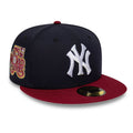 New York Yankees MLB Cooperstown Navy 59FIFTY Fitted Cap-kentox