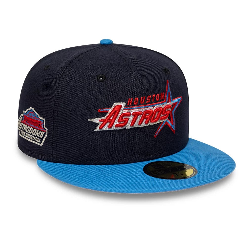 Houston Astros MLB Cooperstown Navy 59FIFTY Fitted Cap-kentox