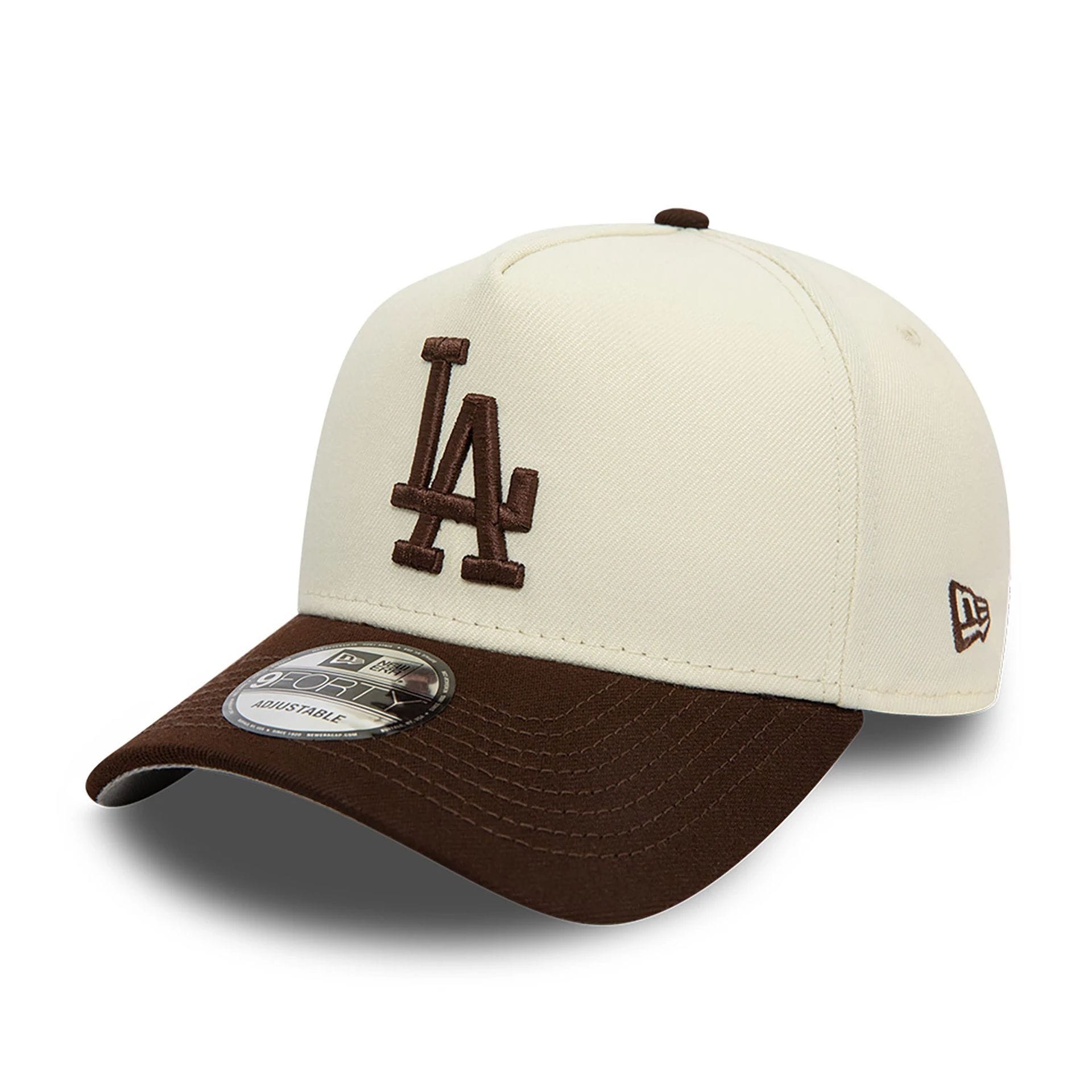 LA Dodgers MLB Cream A-Frame Cap-kentox