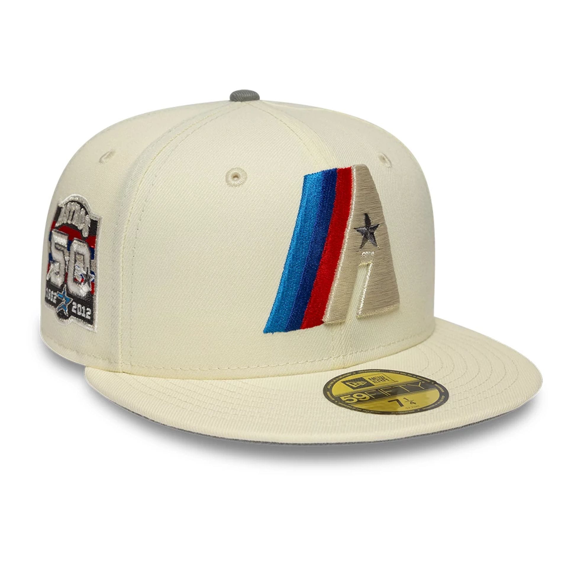 Houston Astros MLB Cooperstown White 59FIFTY Fitted Cap-kentox