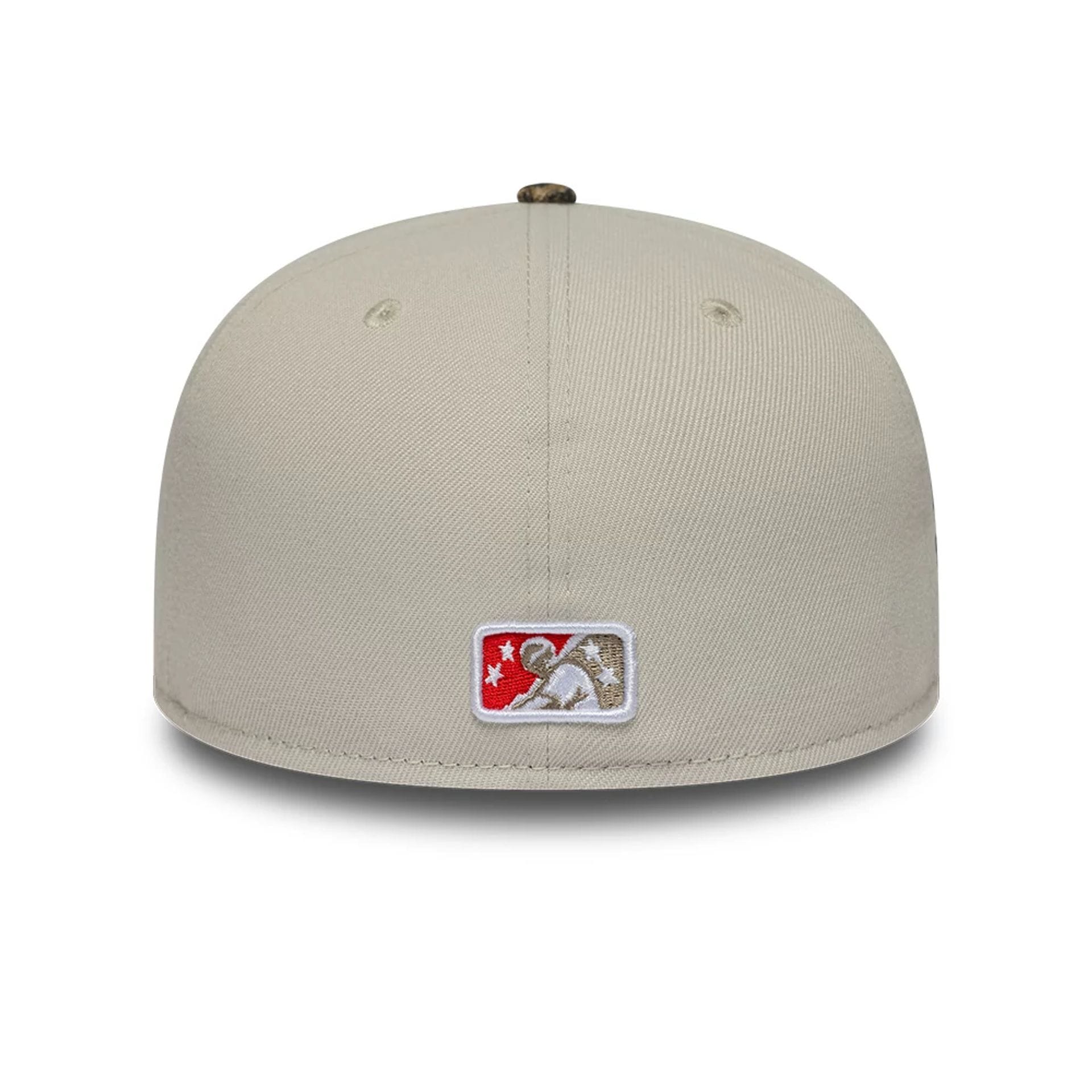 Gwinnett Stripers MiLB Hometown Beige 59FIFTY Fitted Cap-kentox