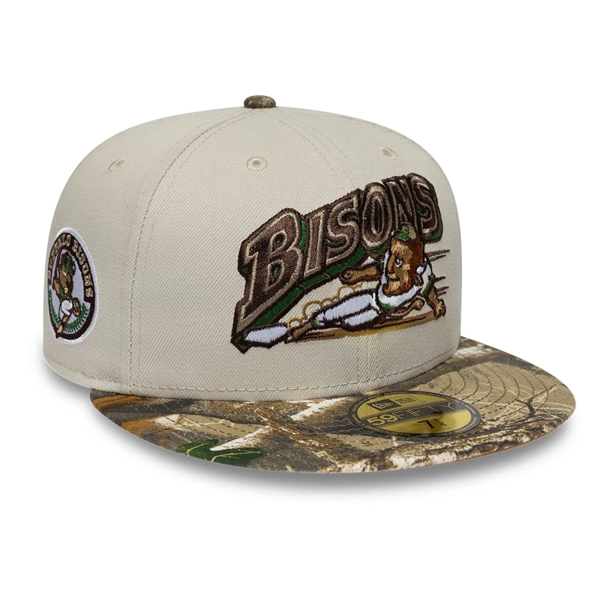Buffalo Bisons MiLB Hometown Beige 59FIFTY Fitted Cap-kentox