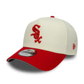 Chicago White Sox MLB Chrome Scarlet Cream 9FORTY A-Frame Adjustable Cap-kentox