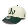 Oakland Athletics Chrome White And Dark Green 9FORTY A-Frame Adjustable Cap-kentox