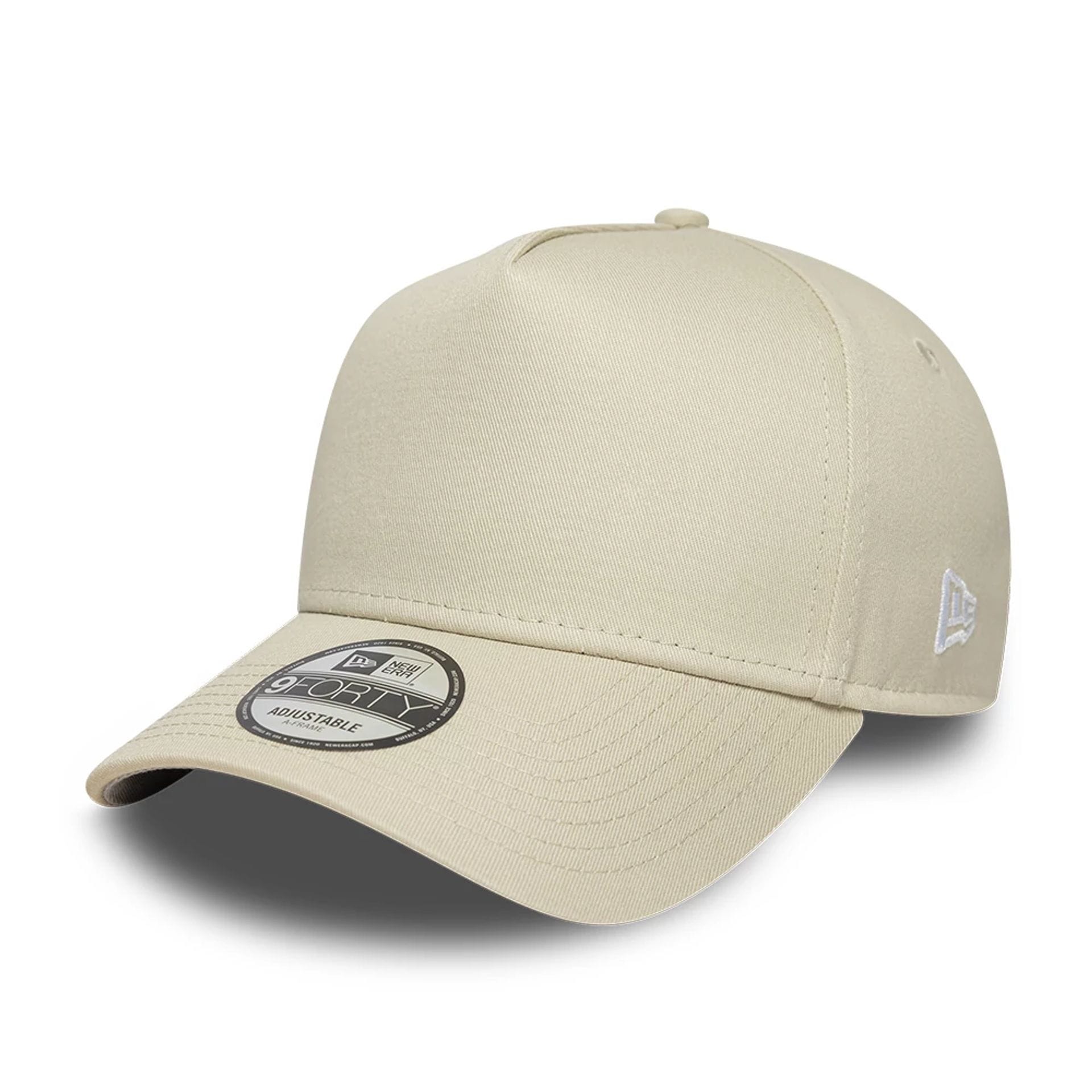 New Era Beige 9FORTY A-Frame Adjustable Cap-kentox