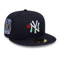 New York Yankees MLB Rose Navy 59FIFTY Fitted Cap-kentox