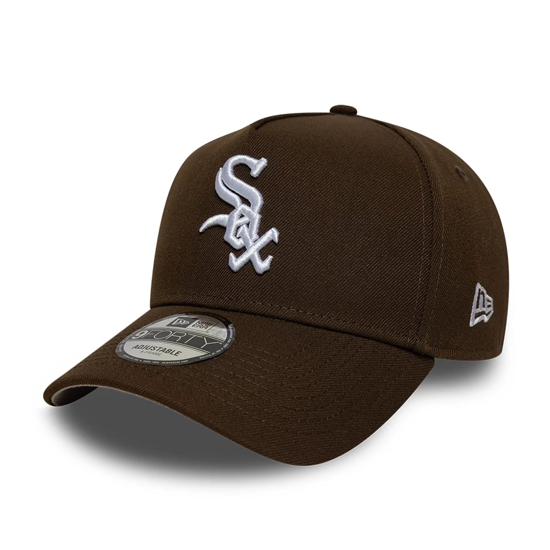Chicago White Sox MLB Dark Brown 9FORTY A-Frame Adjustable Cap-kentox