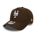 New York Mets MLB Dark Brown 9FORTY A-Frame Adjustable Cap-kentox