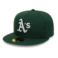 Athletics MLB Dark Green 59FIFTY Fitted Cap-kentox