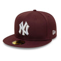 New York Yankees MLB Dark Purple 59FIFTY Fitted Cap-kentox