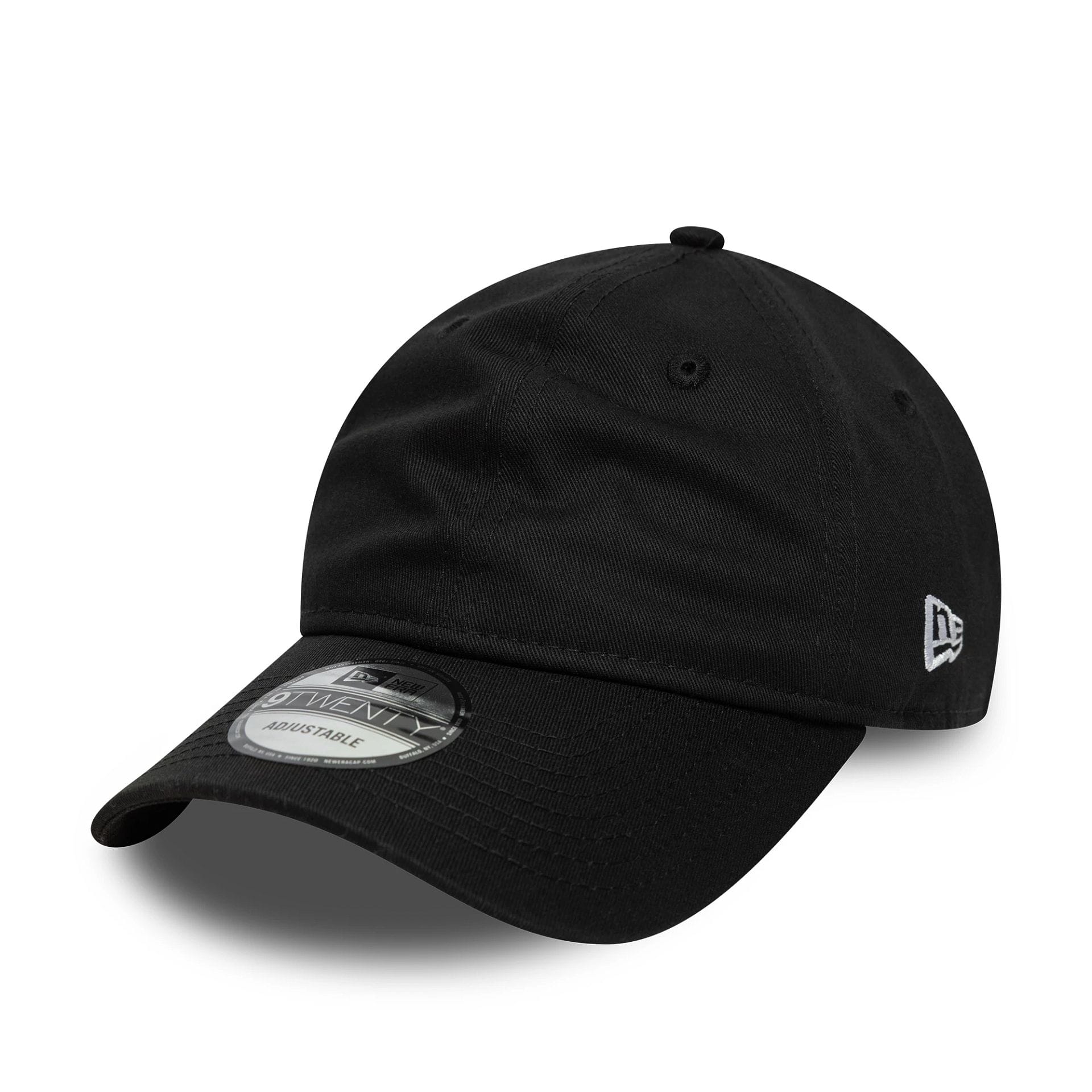 New Era Black 9TWENTY Adjustable Cap-kentox