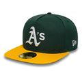 Oakland Athletics MLB Flat Dark Green & Yellow 59FIFTY A-Frame Fitted Cap-kentox