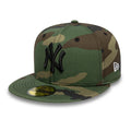 New York Yankees MLB Green Camo 59FIFTY Fitted Cap-kentox