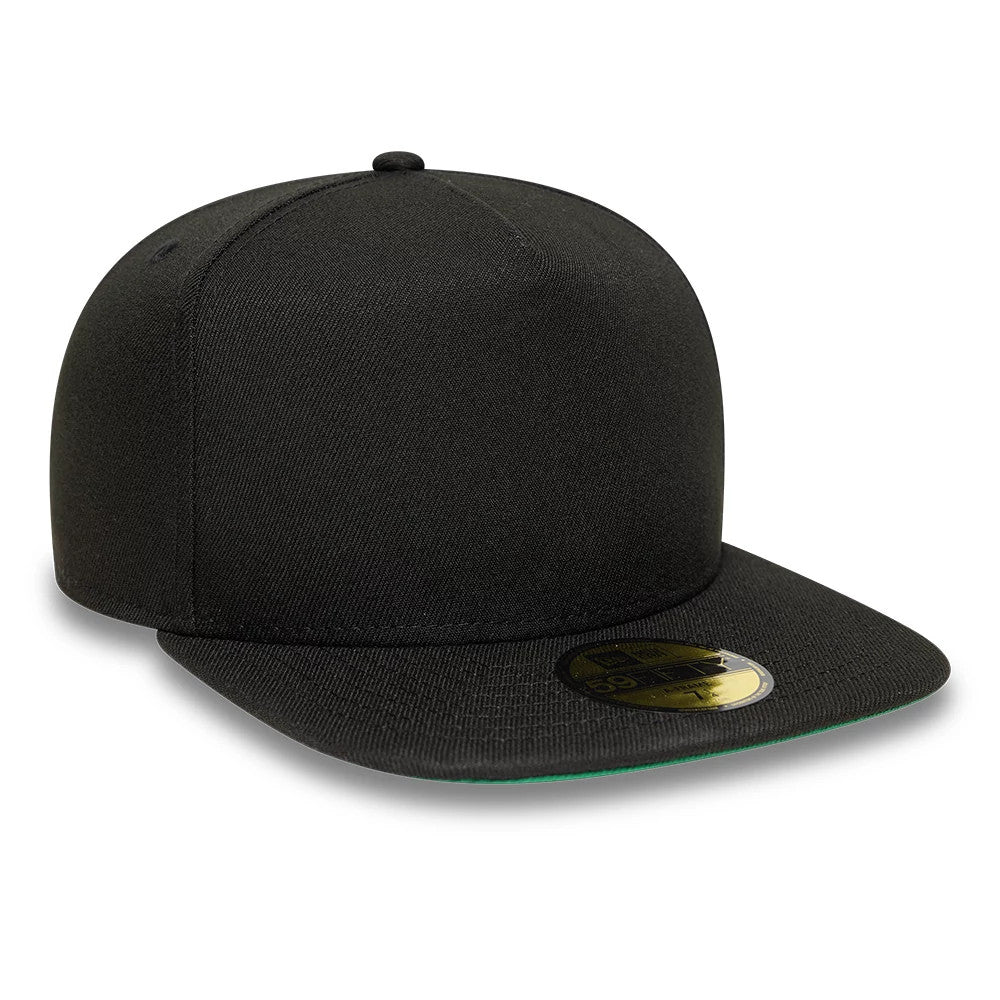 New Era Black 59FIFTY Fitted A-Frame Cap-kentox