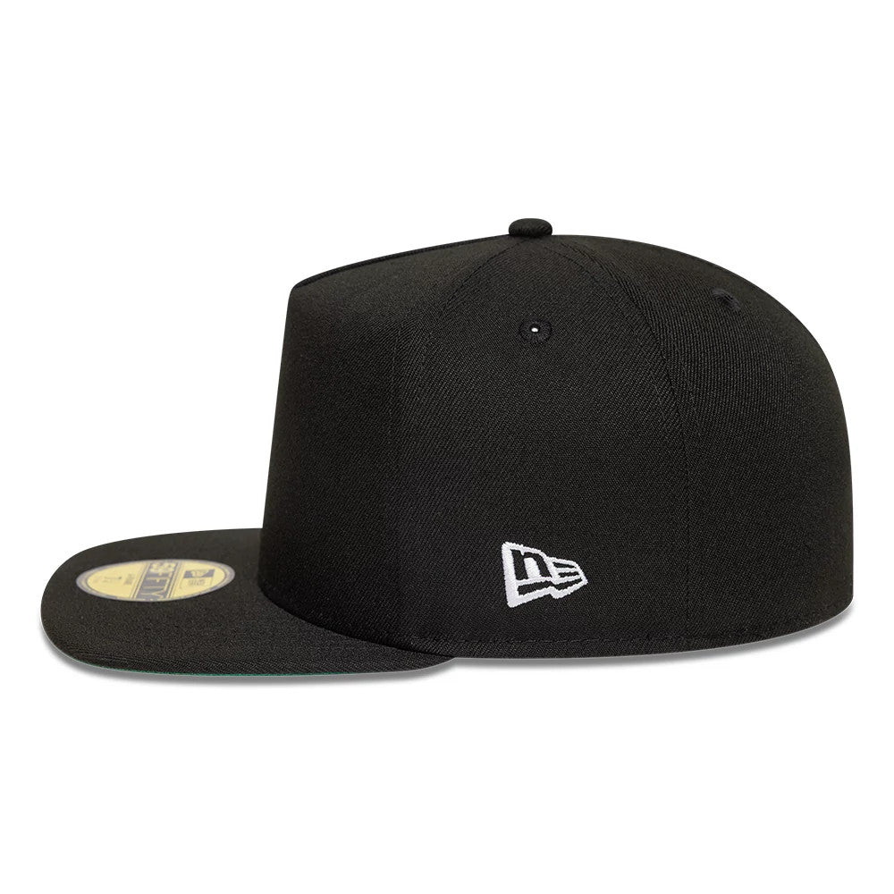 New Era Black 59FIFTY Fitted A-Frame Cap-kentox