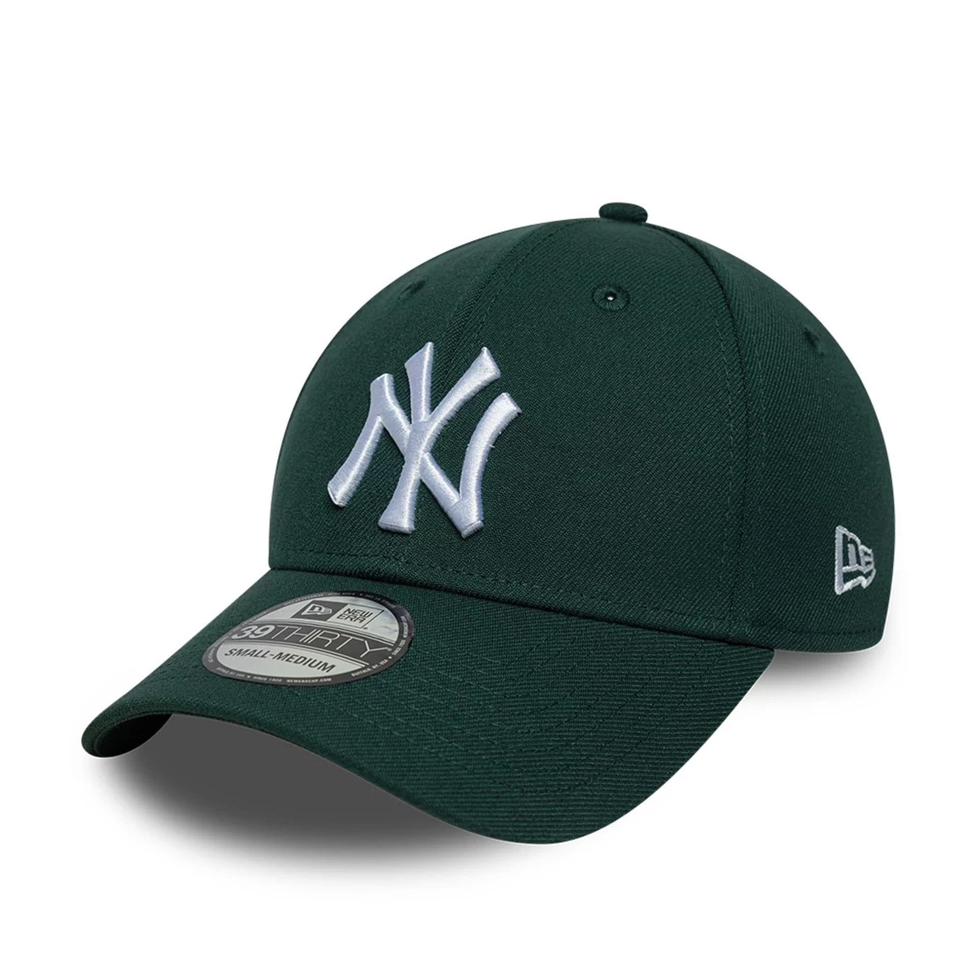 New York Yankees MLB Dark Green 39THIRTY Stretch Fit Cap-kentox