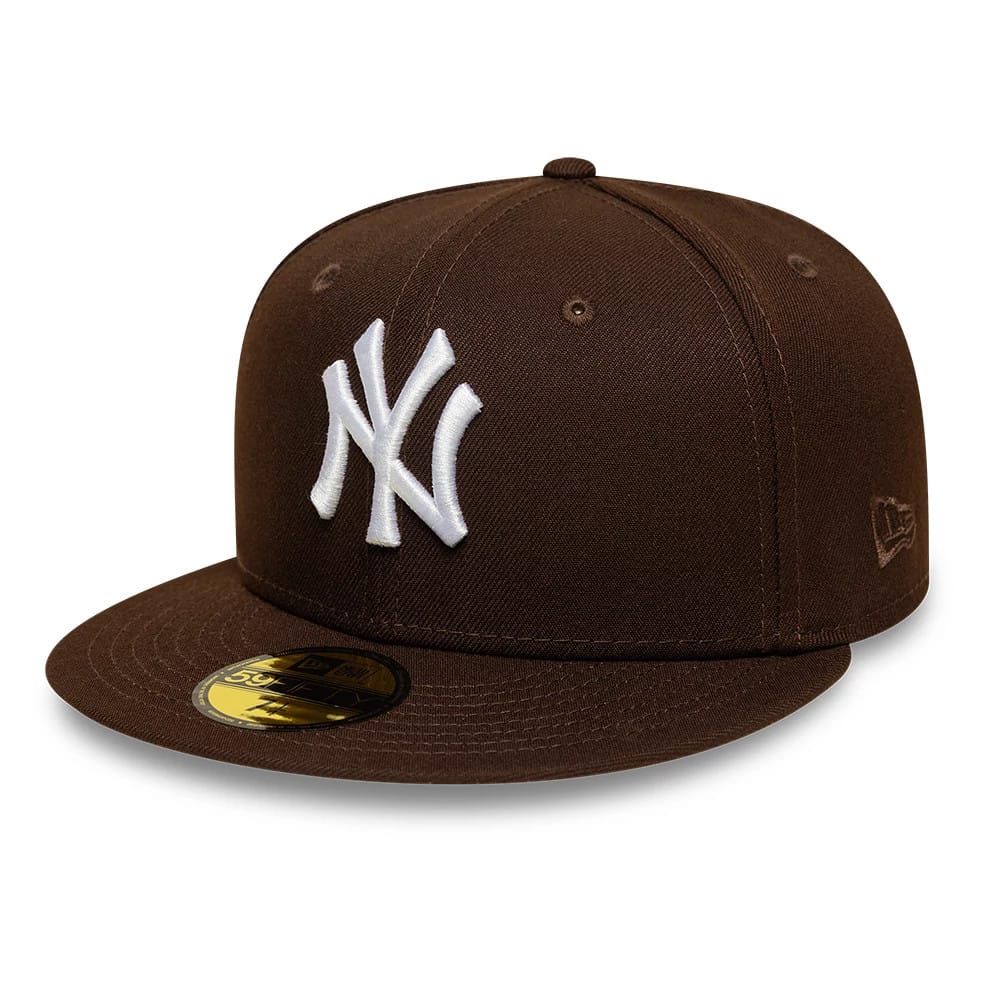 New York Yankees MLB Dark Brown 59FIFTY Fitted Cap-kentox