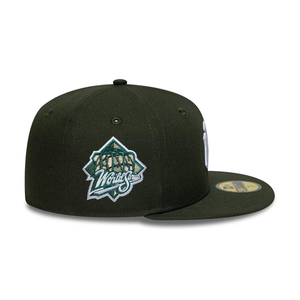 New York Yankees MLB Dark Green 59FIFTY Fitted Cap-kentox