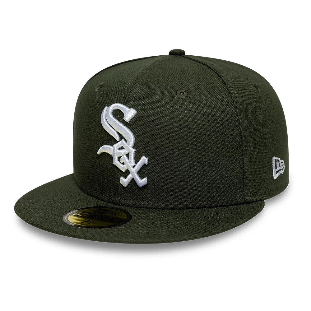 Chicago White Sox MLB Dark Green 59FIFTY Fitted Cap-kentox
