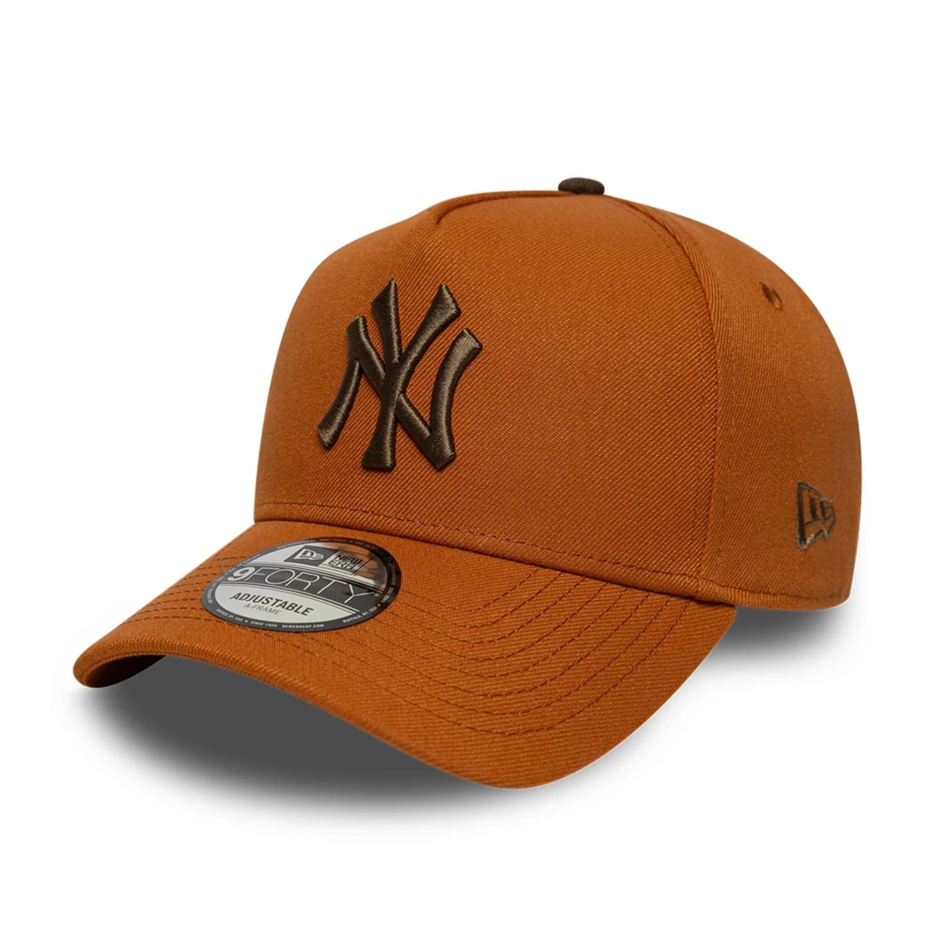 New York Yankees MLB Brown 9FORTY A-Frame Adjustable Cap-kentox