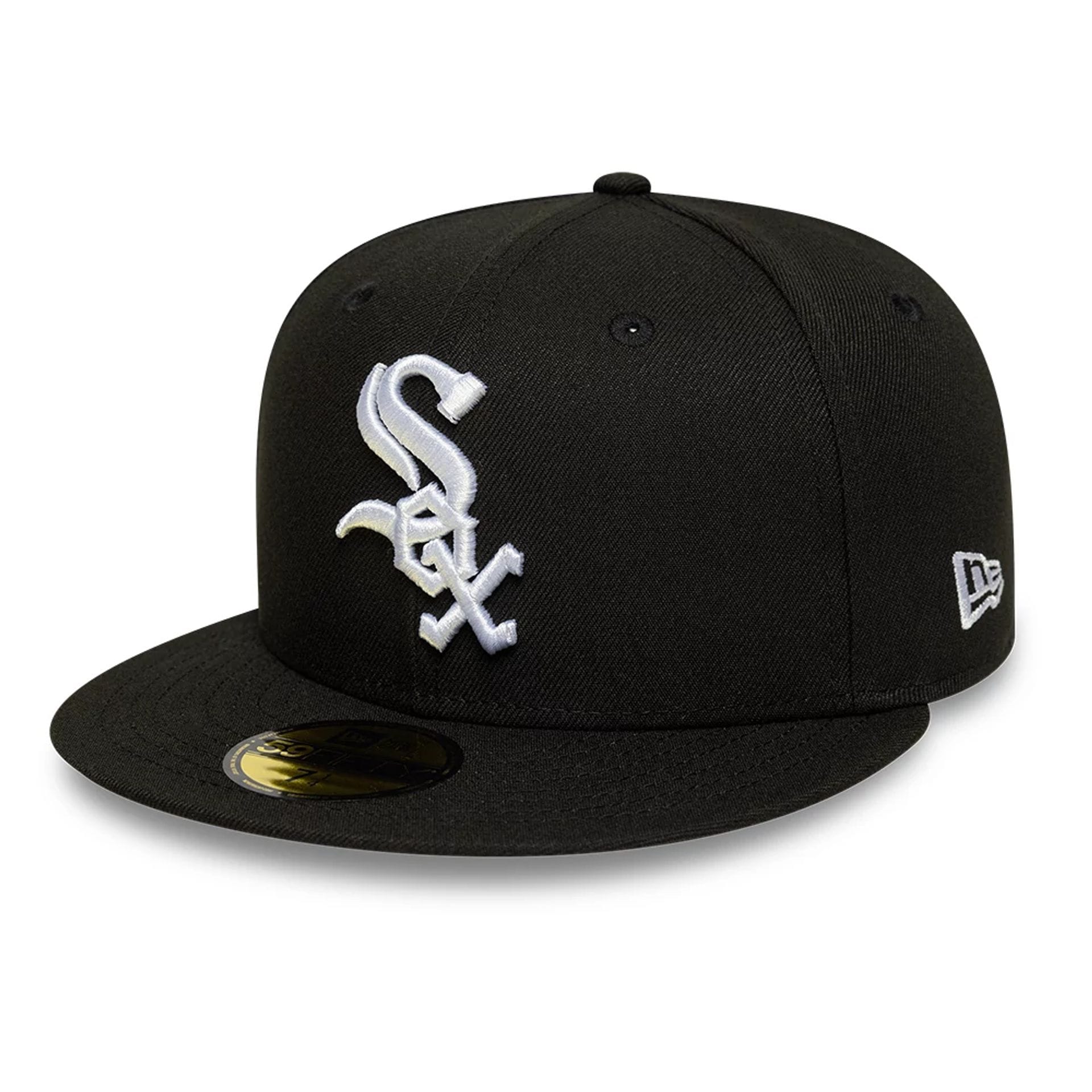 Chicago White Sox MLB Black 59FIFTY Fitted Cap-kentox