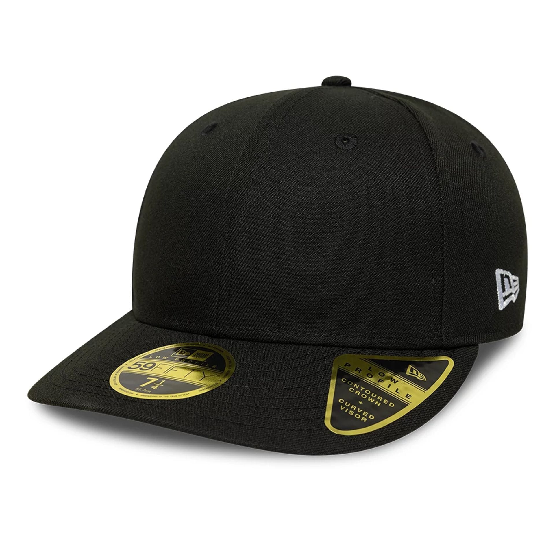 New Era Black Low Profile 59FIFTY Fitted Cap-kentox