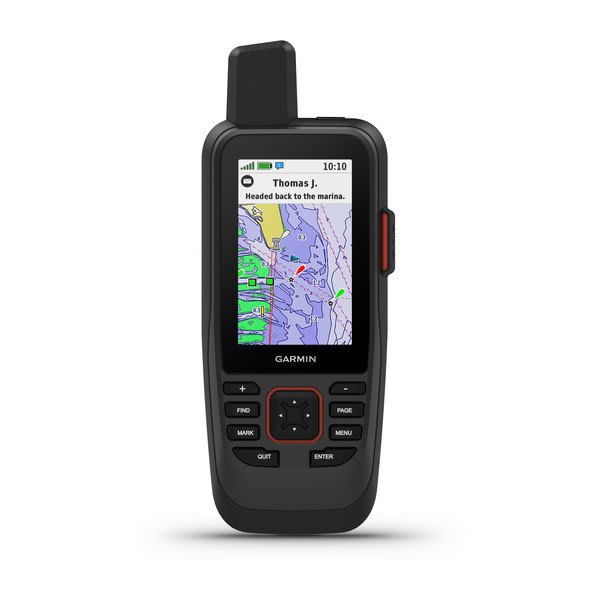 Garmin GPSMAP&reg; 86sci Handheld w/inReach&reg; &amp; BlueChart&reg; g3 Coastal Charts