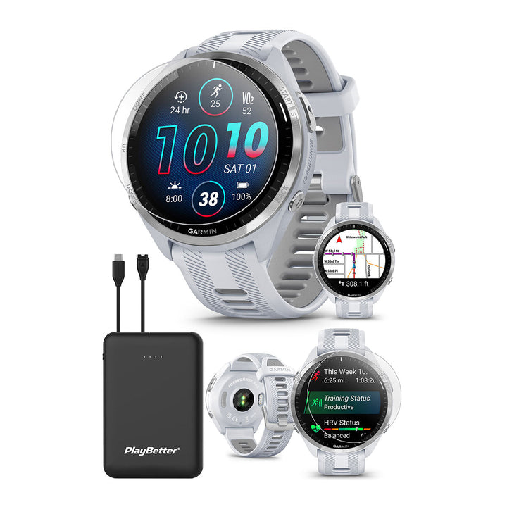 Garmin Forerunner 965 GPS Running & Triathlon Smartwatch (Certified Pre-Owned)